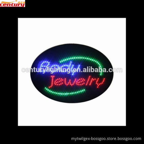 wholesale china factory Jewelry animated led sign